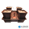 Wilma XL 4-Pot System - Hydroponic Dripper System