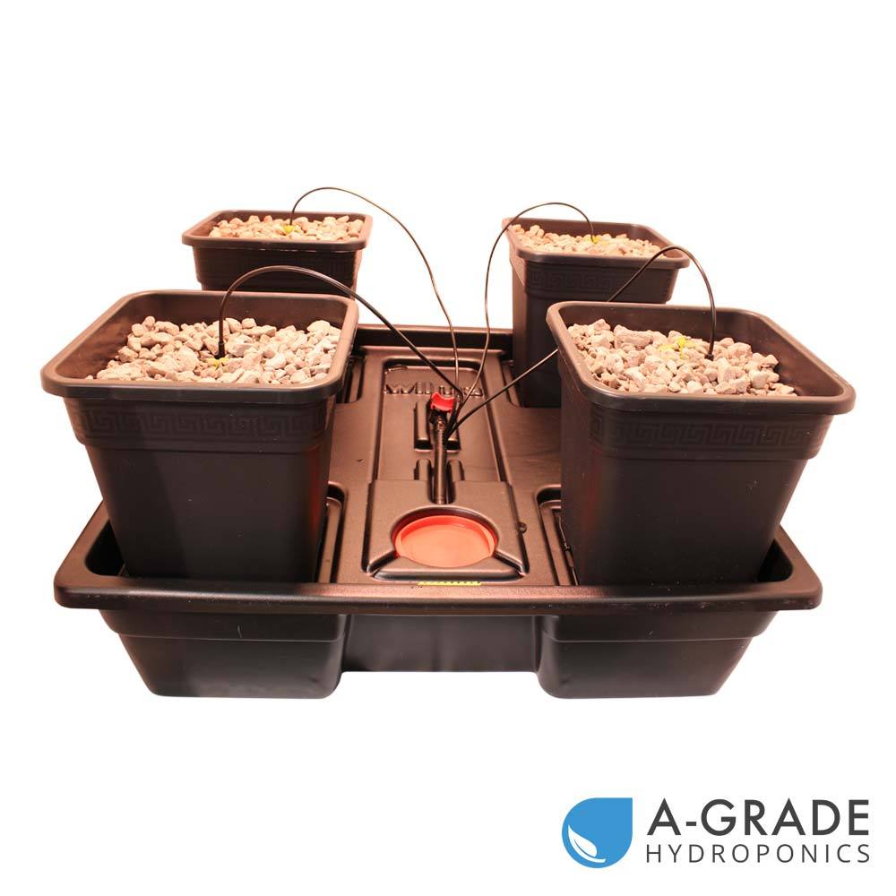 Wilma XL 4-Pot System - Hydroponic Dripper System